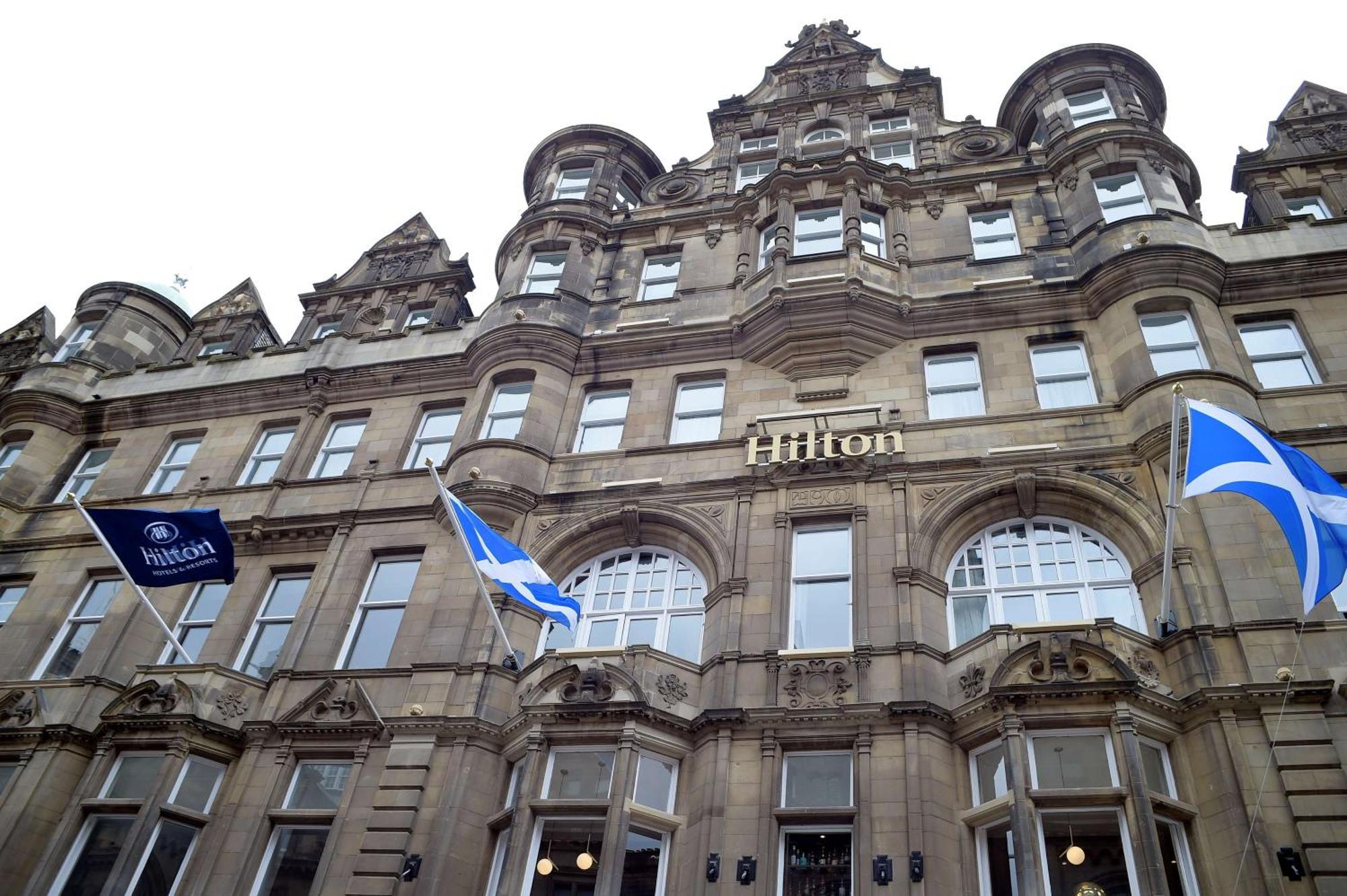 Hilton Edinburgh Carlton Hotell Eksteriør bilde